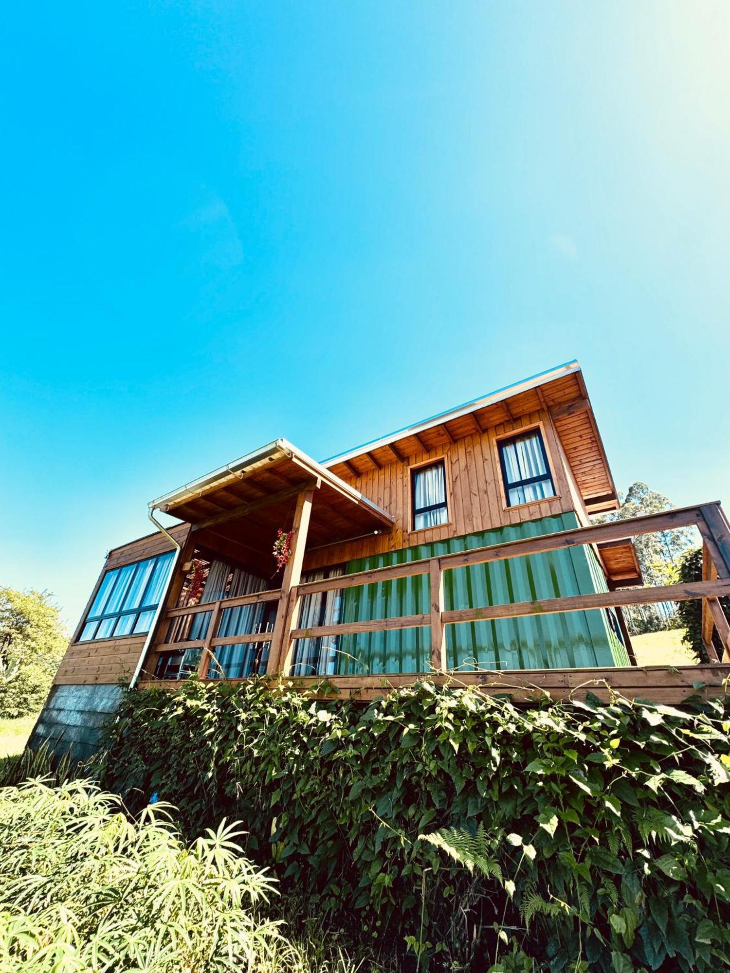 Casa Container - Pousada Container Da Montanha Verde Banheira Rio Fortuna Bagian luar foto