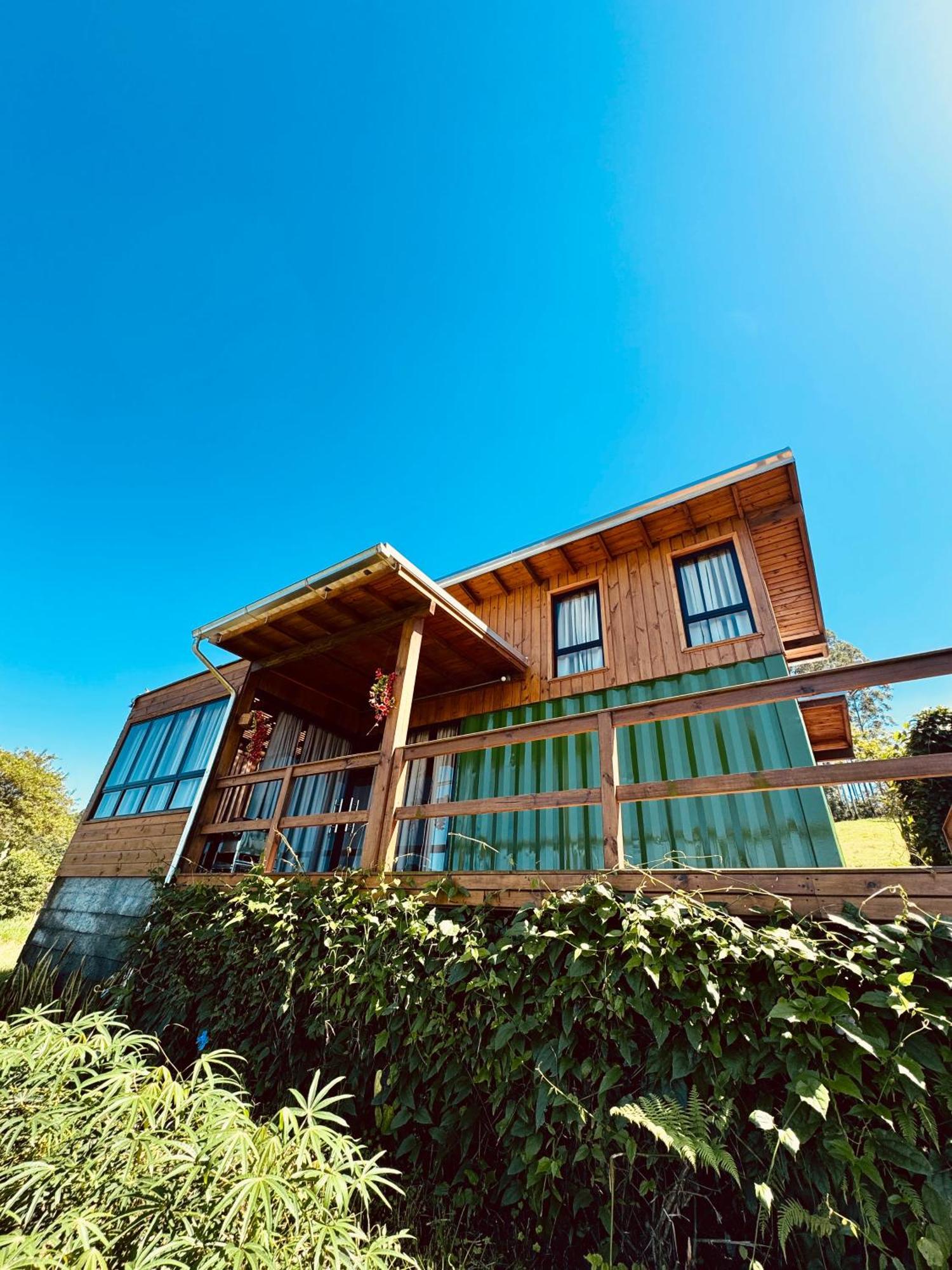 Casa Container - Pousada Container Da Montanha Verde Banheira Rio Fortuna Bagian luar foto